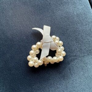 Crewcuts Elegant Cream Pearl Bracelet with Bow